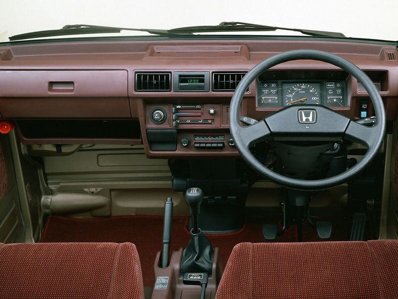 Honda Acty I Рестайлинг 2, Микровэн — место водителя