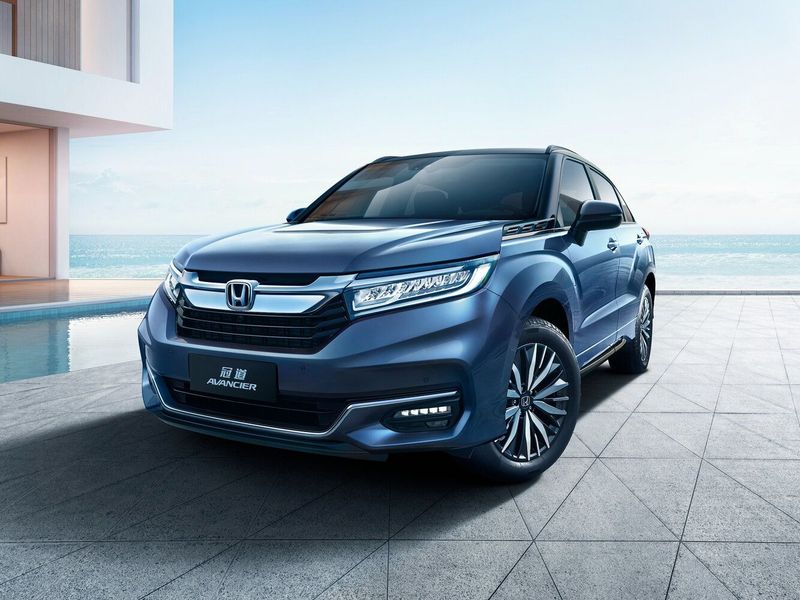 Honda Avancier II Рестайлинг, Внедорожник 5 дв. — вид спереди