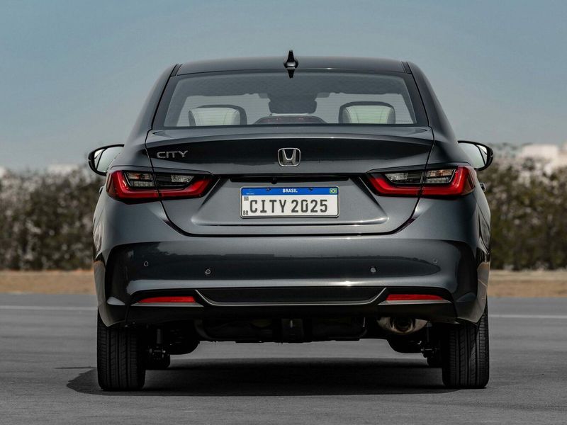 Honda City Vll Рестайлинг, Седан — вид сзади