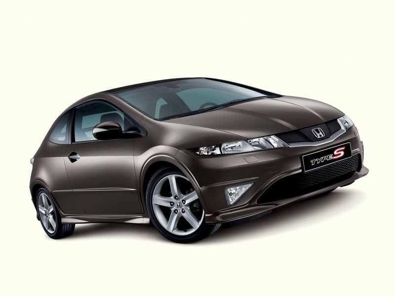 Honda Civic فيس ليفت الثامن، هاتشباك 3 أبواب — منظر أمامي أيسر
