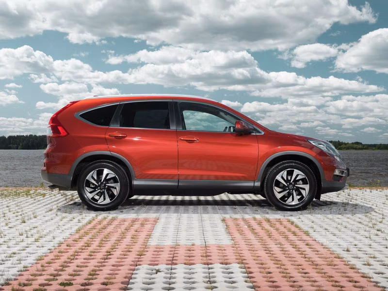 Honda CR-V IV Рестайлинг, Внедорожник 5 дв. — вид слева