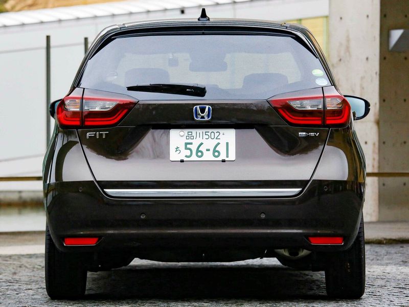 Honda Fit IV, Хэтчбек 5 дв. — вид сзади