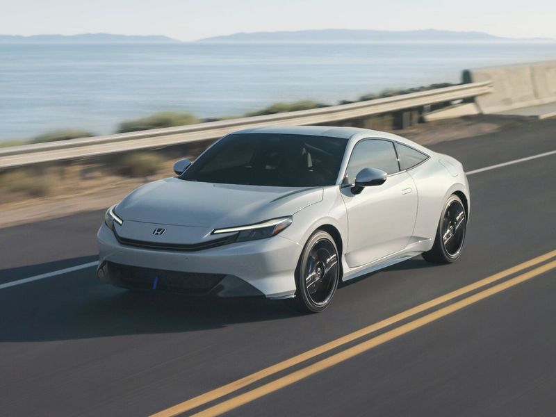Honda Prelude VI, Купе — вид спереди в три четверти