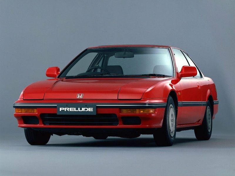 Honda Prelude ثالثاً، كوبيه — منظر أمامي أيمن