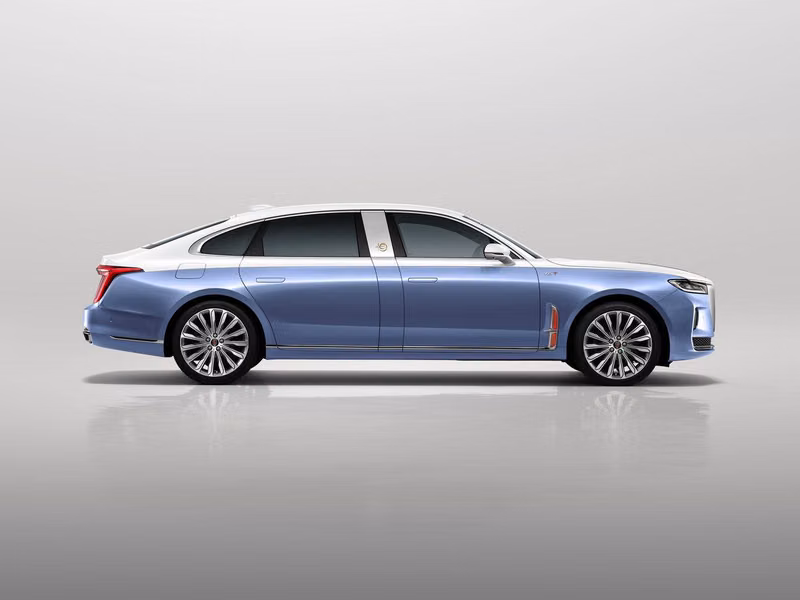 Hongqi H9 I, Седан Plus — вид слева