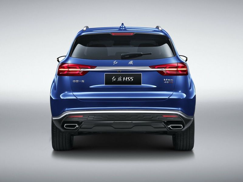 Hongqi HS5 I, Внедорожник 5 дв. — вид сзади