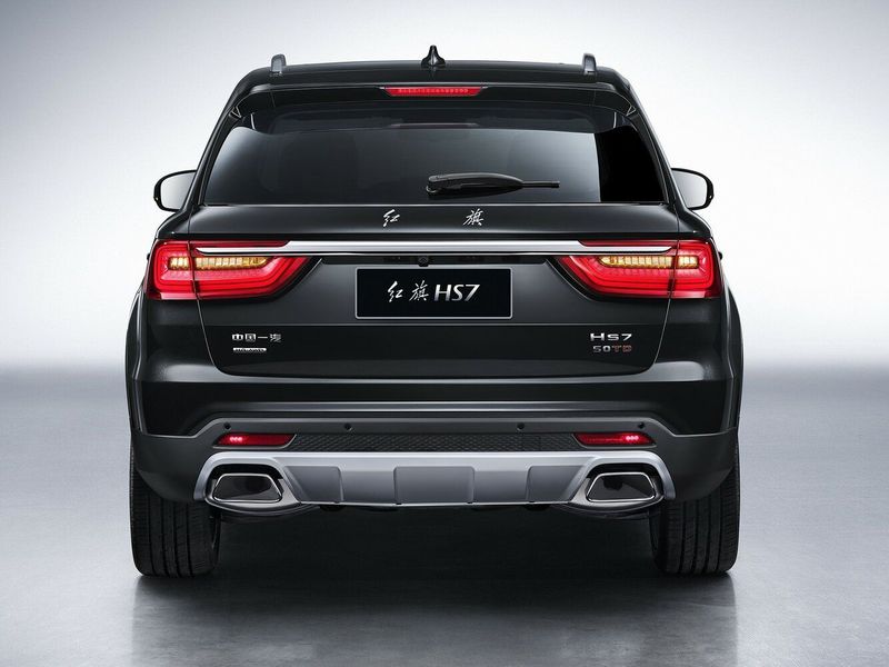 Hongqi HS7 I, Внедорожник 5 дв. — вид сзади