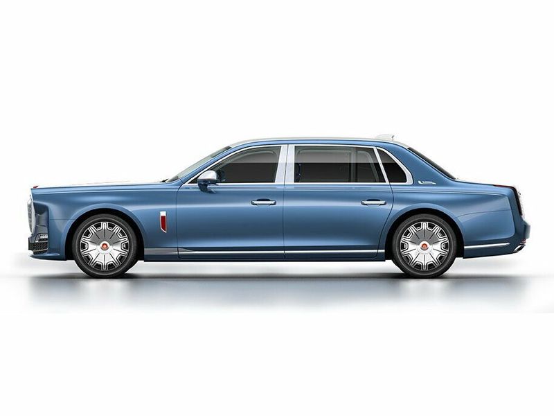 Hongqi L5 II, Лимузин — вид слева