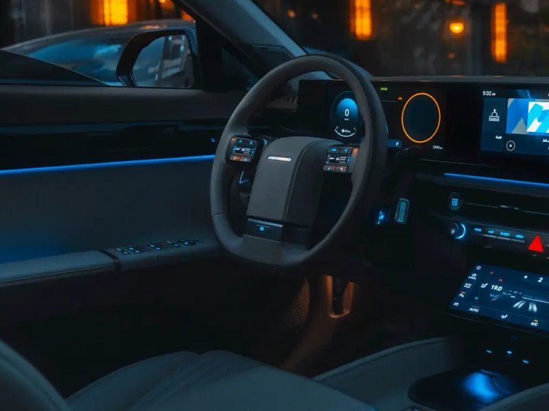 Hyundai Azera الرابع، سيدان — منطقة السائق