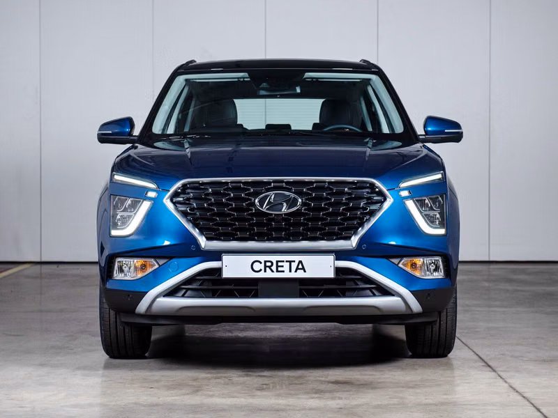Hyundai Creta ثانياً، دفع رباعي 5 أبواب — منظر أمامي