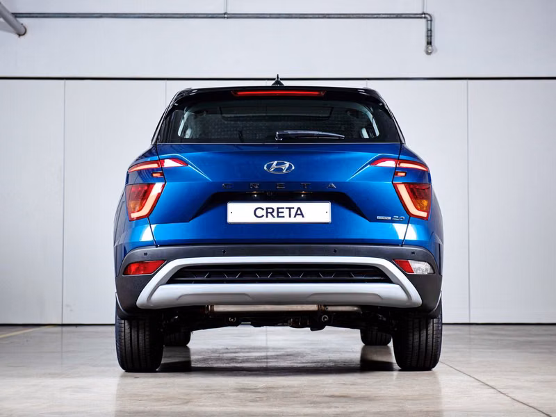 Hyundai Creta ثانياً، دفع رباعي 5 أبواب — منظر خلفي
