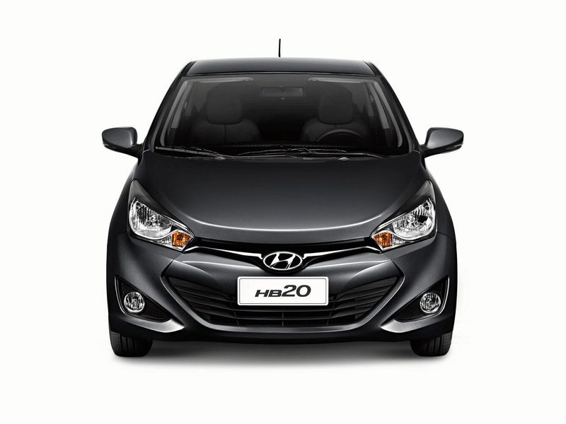 Hyundai HB20 I, Хэтчбек 5 дв. — вид спереди