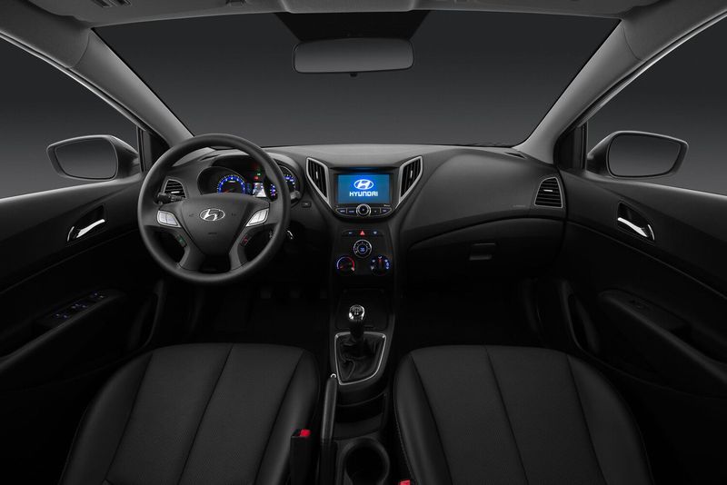 Hyundai HB20 I, Хэтчбек 5 дв. X — общий вид салона