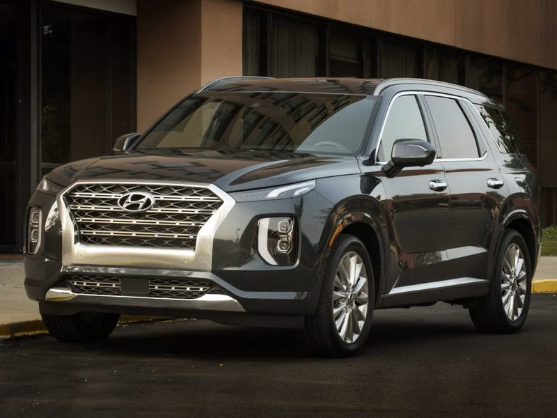 Hyundai Palisade I، دفع رباعي 5 أبواب — منظر أمامي أيمن