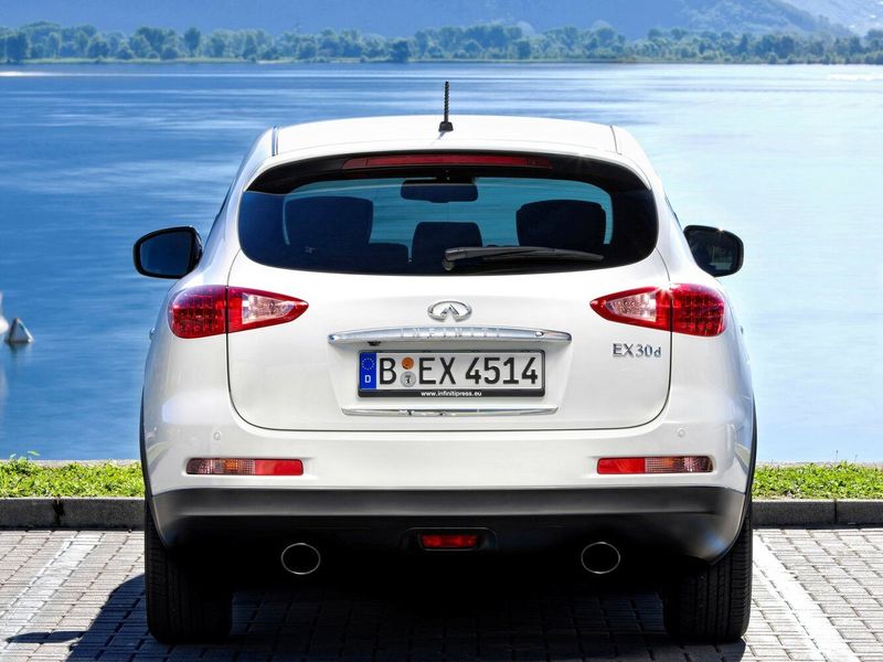 Infiniti EX ط (J50)، دفع رباعي 5 أبواب — منظر خلفي