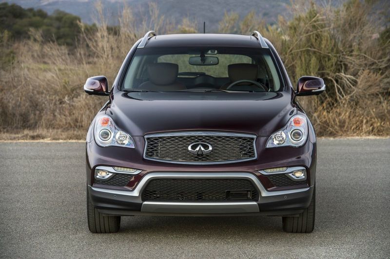 Infiniti QX50 أنا فيس ليفت، دفع رباعي 5 أبواب — منظر أمامي