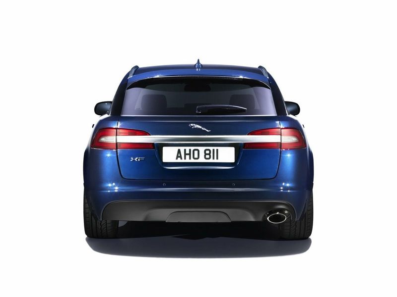 Jaguar XF I Рестайлинг, Универсал 5 дв. — вид сзади