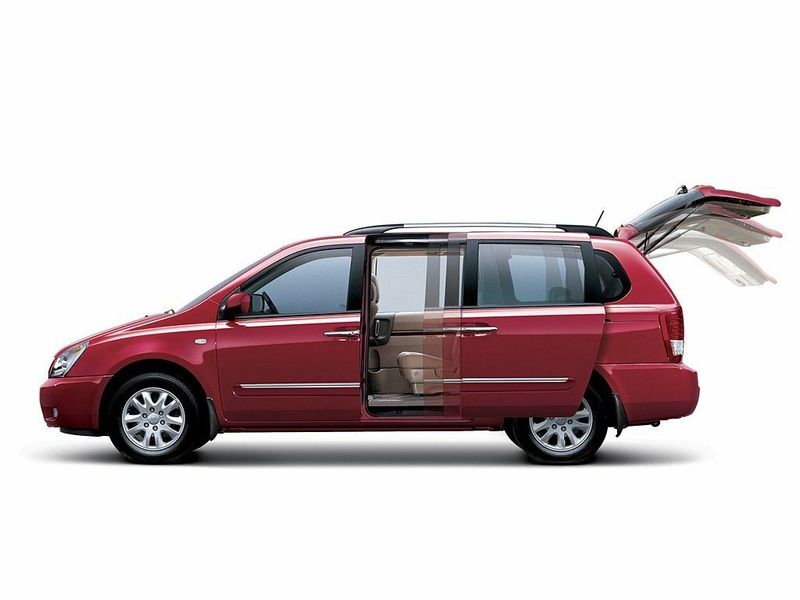 Kia Carnival II, Минивэн Grand — вид справа
