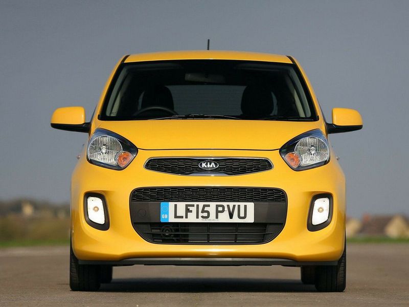 Kia Picanto فيس ليفت الثاني، هاتشباك 3 أبواب — منظر أمامي