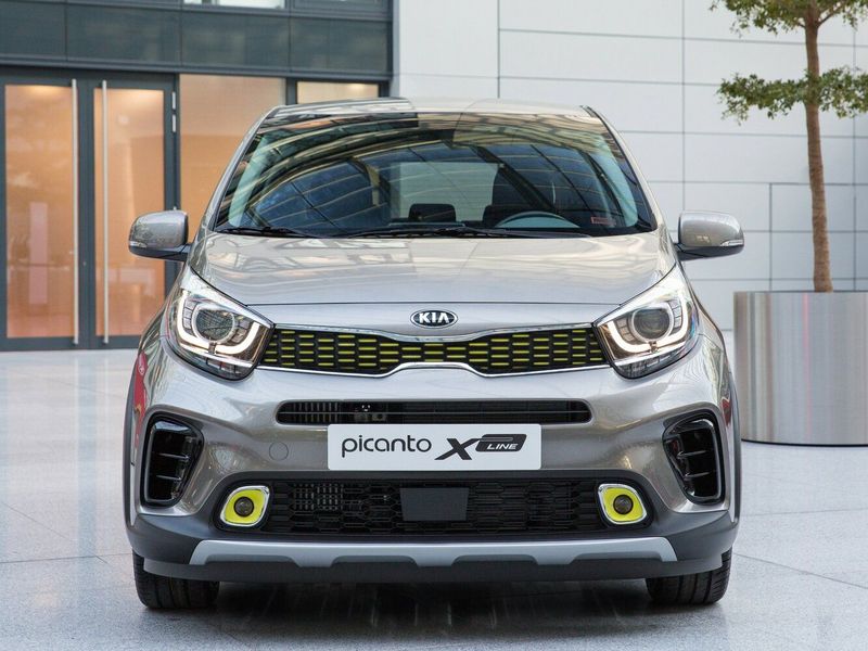 Kia Picanto ثالثاً، هاتشباك 5 أبواب X-line — منظر أمامي