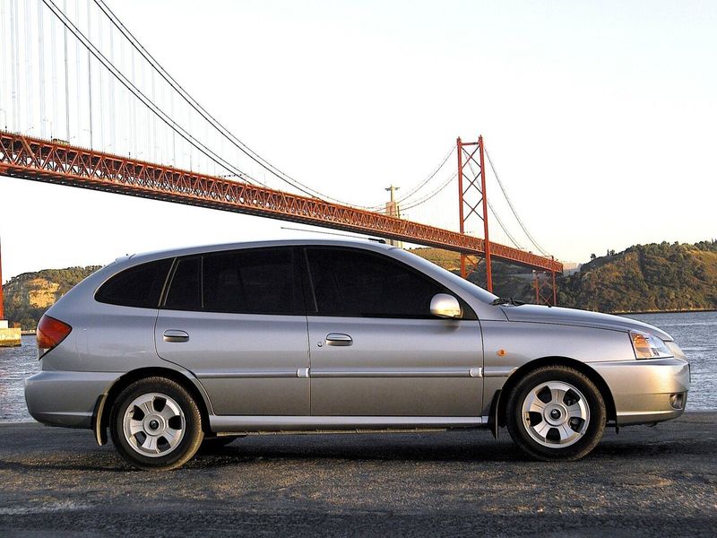 Kia Rio أنا فيس ليفت، واجون 5 أبواب — منظر من الجانب الأيسر