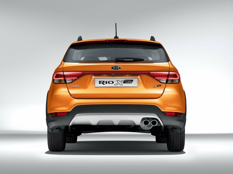 Kia Rio رابعاً، هاتشباك 5 أبواب X-Line — منظر خلفي