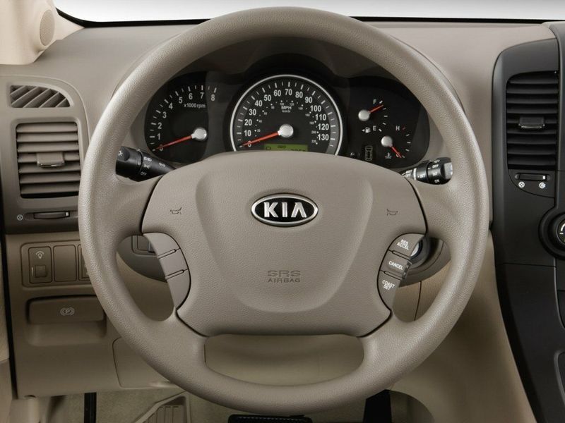 Kia Sedona ثانياً، ميني فان LWB — عجلة القيادة