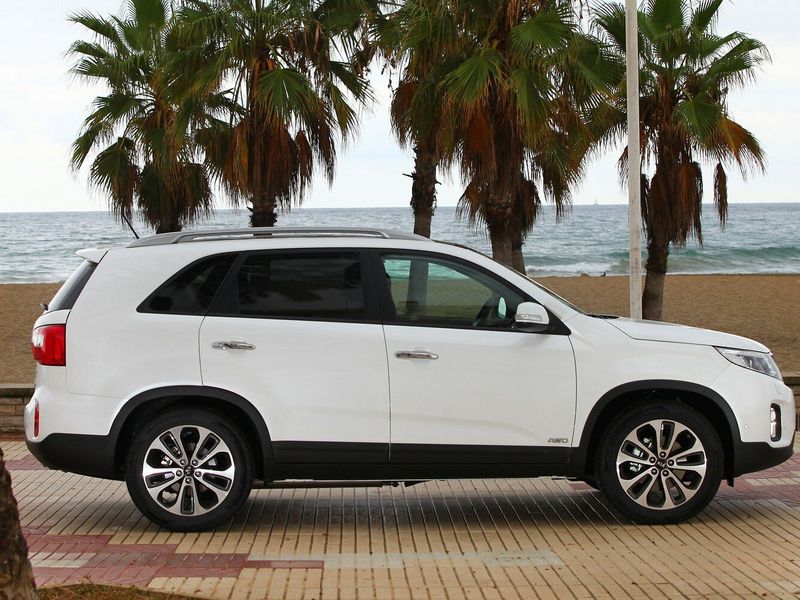 Kia Sorento II Рестайлинг, Внедорожник 5 дв. — вид слева
