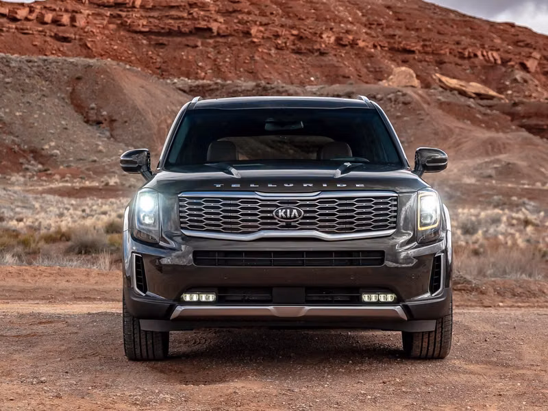 Kia Telluride I, Внедорожник 5 дв. — вид спереди