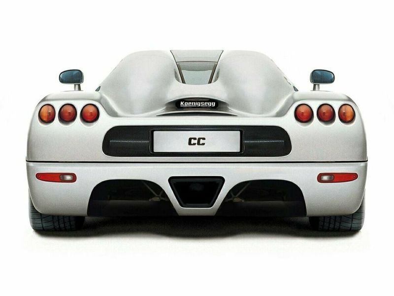 Koenigsegg CC8S، كوبيه — منظر خلفي