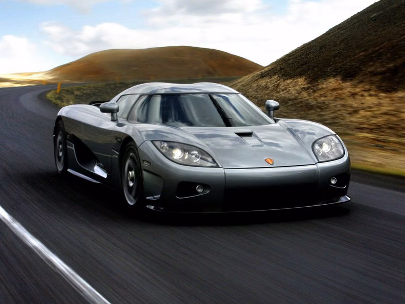 Koenigsegg CCX، تارغا — منظر أمامي أيسر