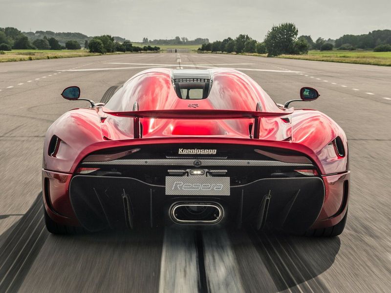 Koenigsegg Regera I، تارغا — منظر خلفي