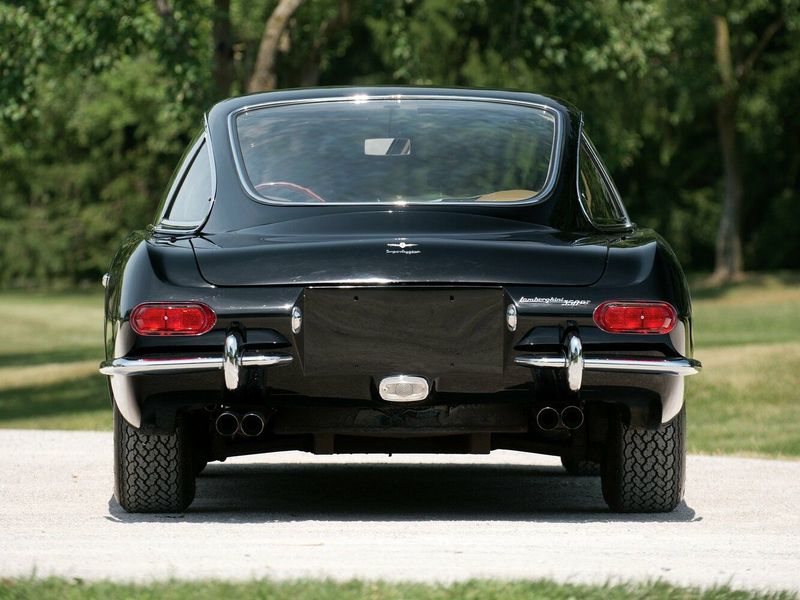 Lamborghini 350/400 GT، كوبيه 350 GT — منظر خلفي