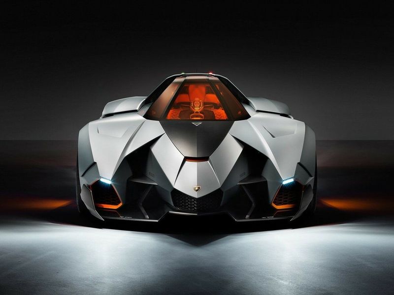 Lamborghini Egoista I، كوبيه — منظر أمامي