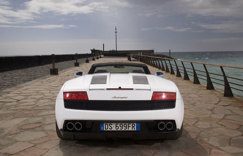 Lamborghini Gallardo أنا فيس ليفت، رودستر — منظر خلفي
