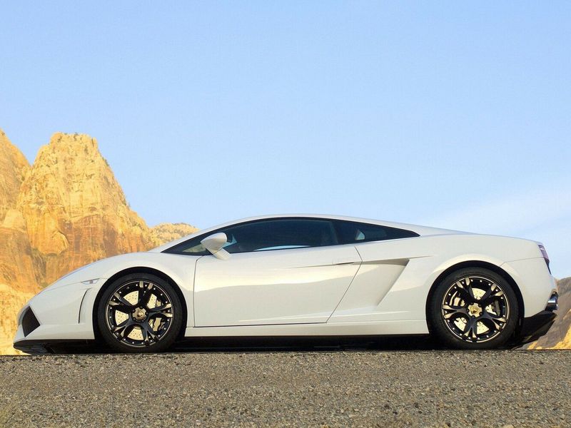Lamborghini Gallardo أنا فيس ليفت، كوبيه — منظر من الجانب الأيسر