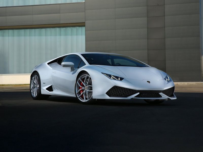 Lamborghini Huracán I، كوبيه — منظر أمامي أيمن