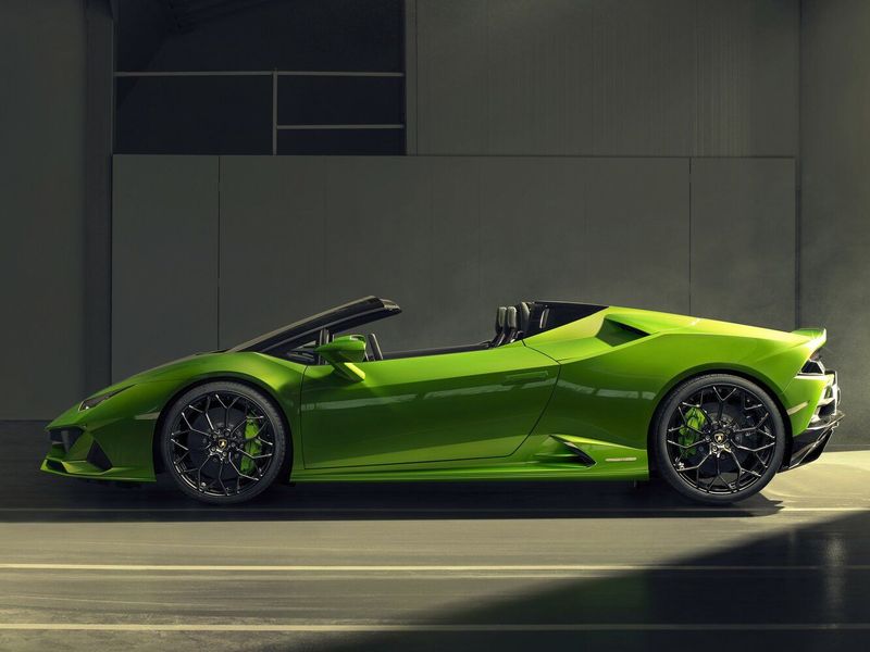 Lamborghini Huracán أنا فيس ليفت، رودستر Spyder — منظر من الجانب الأيمن