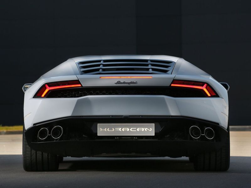 Lamborghini Huracán I، كوبيه — منظر خلفي