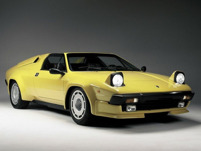 Lamborghini Jalpa، تارغا — منظر أمامي أيمن