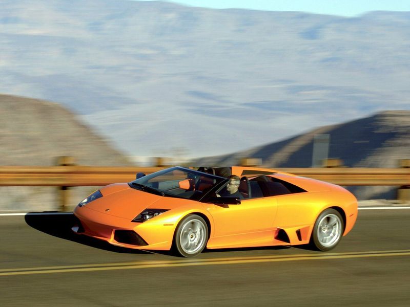 Lamborghini Murcielago أنا فيس ليفت، رودستر — منظر أمامي أيمن