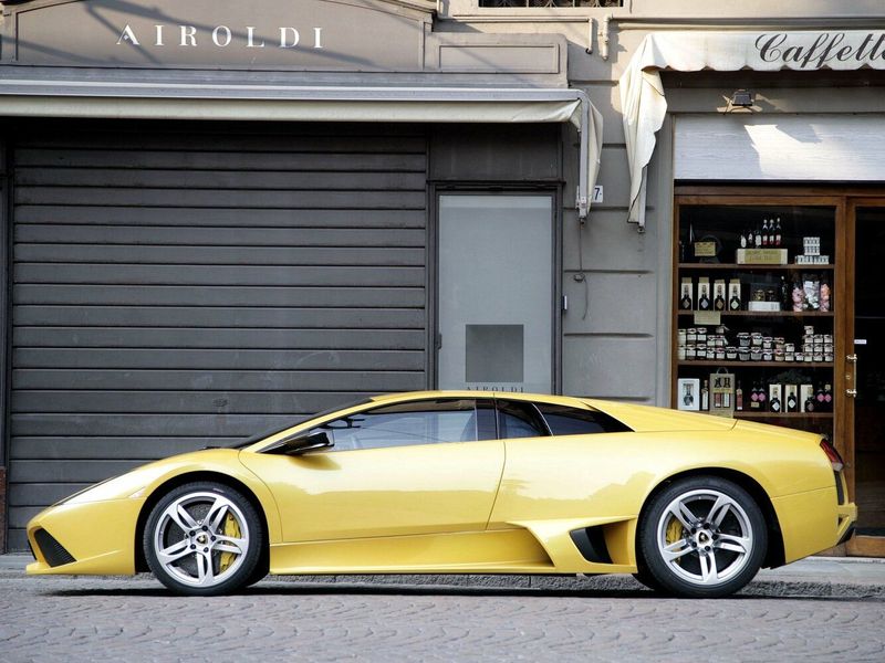 Lamborghini Murcielago أنا فيس ليفت، كوبيه — منظر من الجانب الأيسر