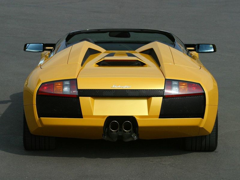 Lamborghini Murcielago I، رودستر — منظر خلفي