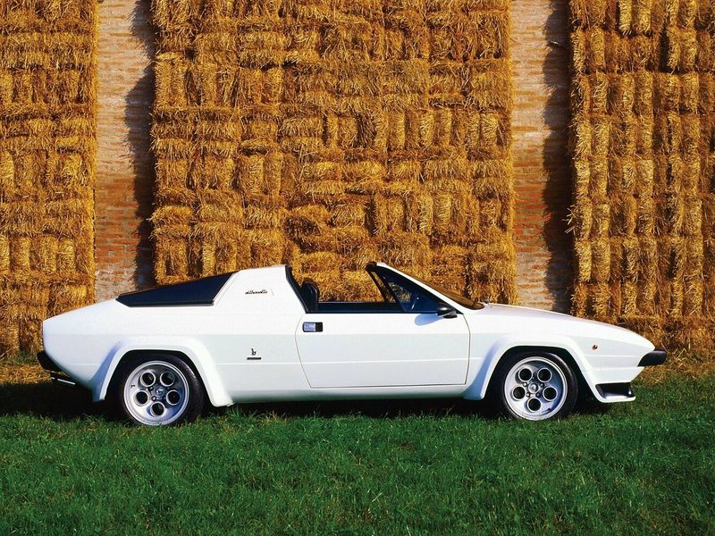 Lamborghini Silhouette، تارغا — منظر من الجانب الأيمن
