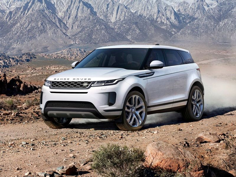 Land Rover Range Rover Evoque II, Внедорожник 5 дв. — вид спереди справа