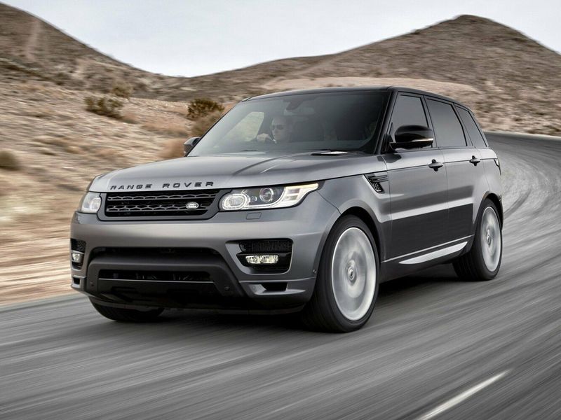 Land Rover Range Rover Sport II (L494)، دفع رباعي 5 أبواب — منظر أمامي أيمن