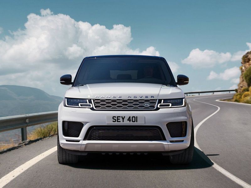 Land Rover Range Rover Sport II (L494) Facelift، دفع رباعي 5 أبواب — منظر أمامي
