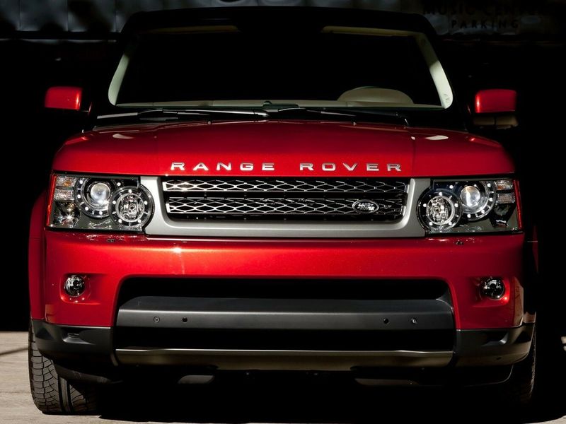 Land Rover Range Rover Sport I (L320) Facelift، دفع رباعي 5 أبواب — منظر أمامي