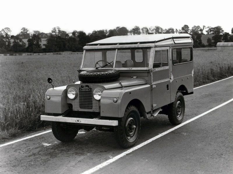Land Rover Series I, Внедорожник 3 дв. — вид спереди слева