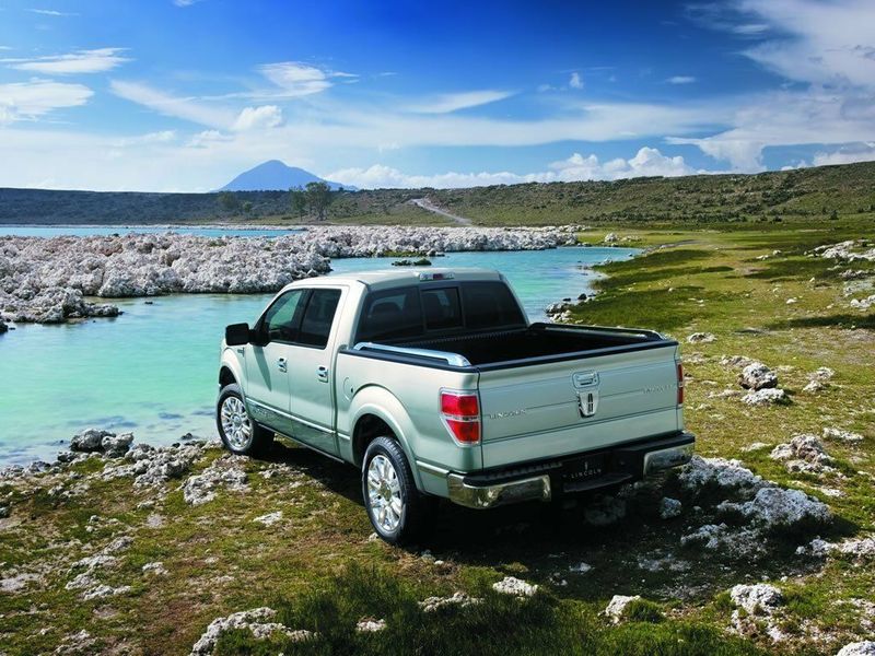 Lincoln Mark LT II, Пикап двойная кабина — вид сзади слева